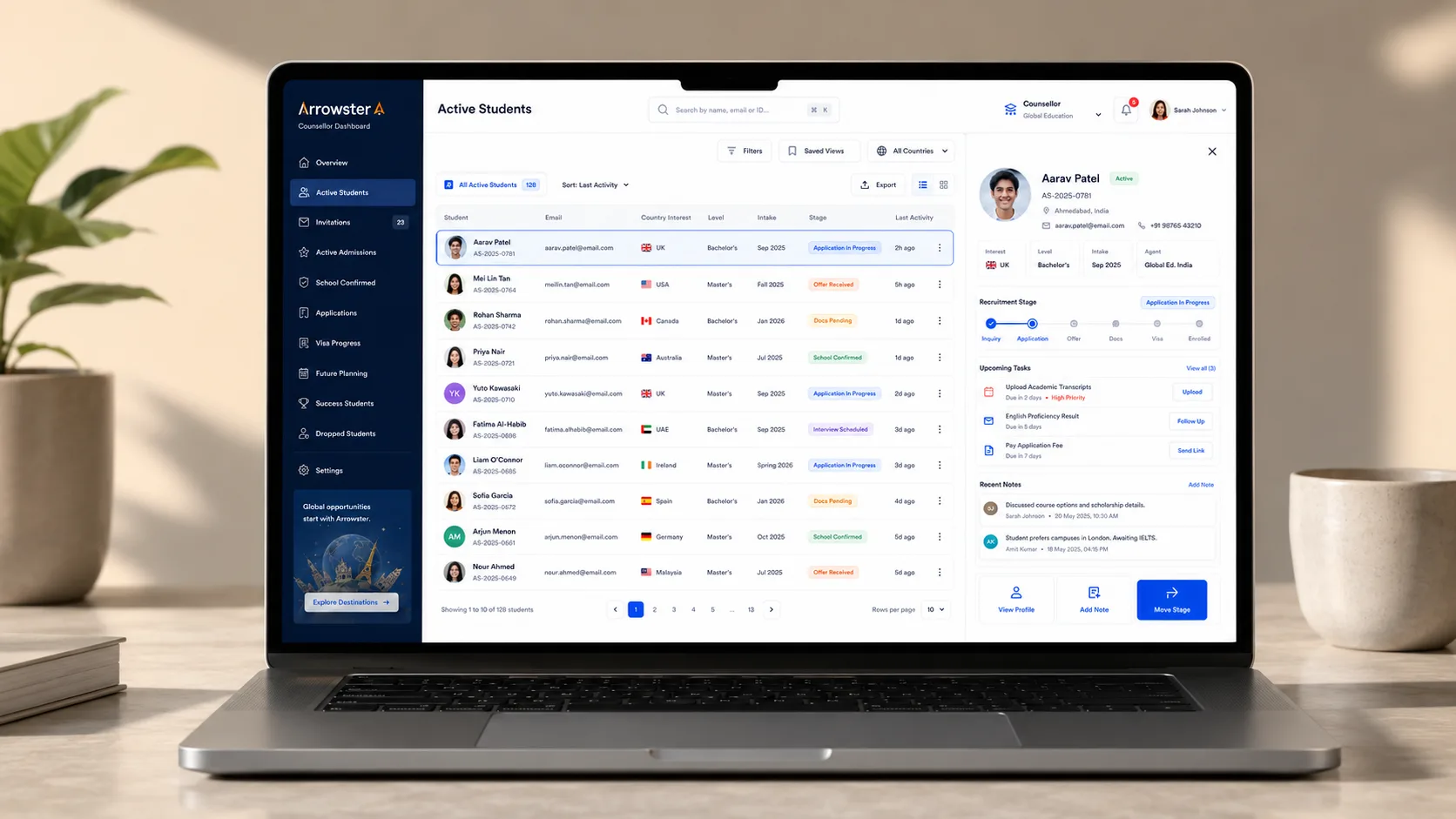 Counsellor Dashboard