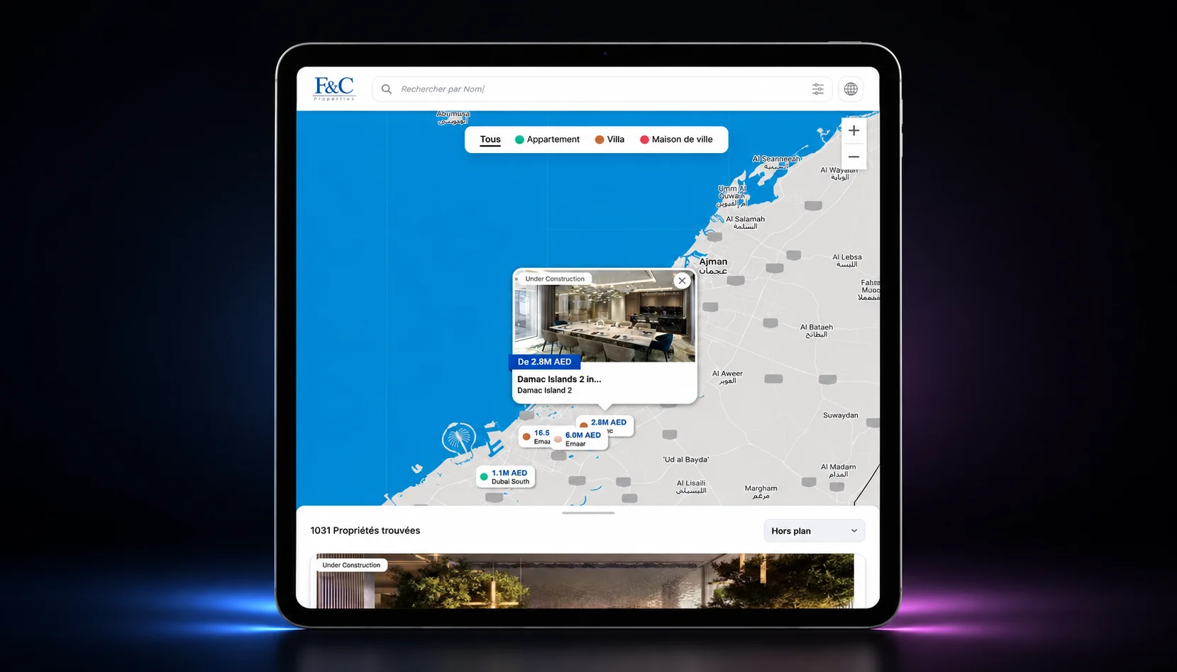 F&C Properties Map gallery screenshot 2