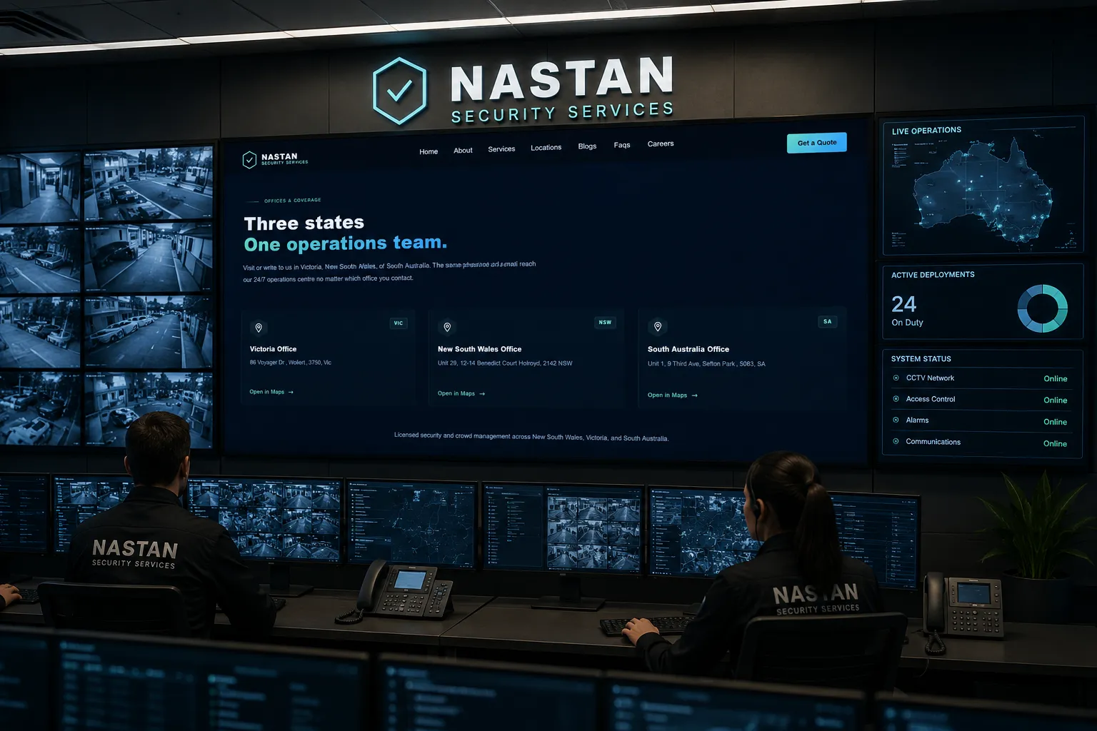 Nastan Security Services solution visual