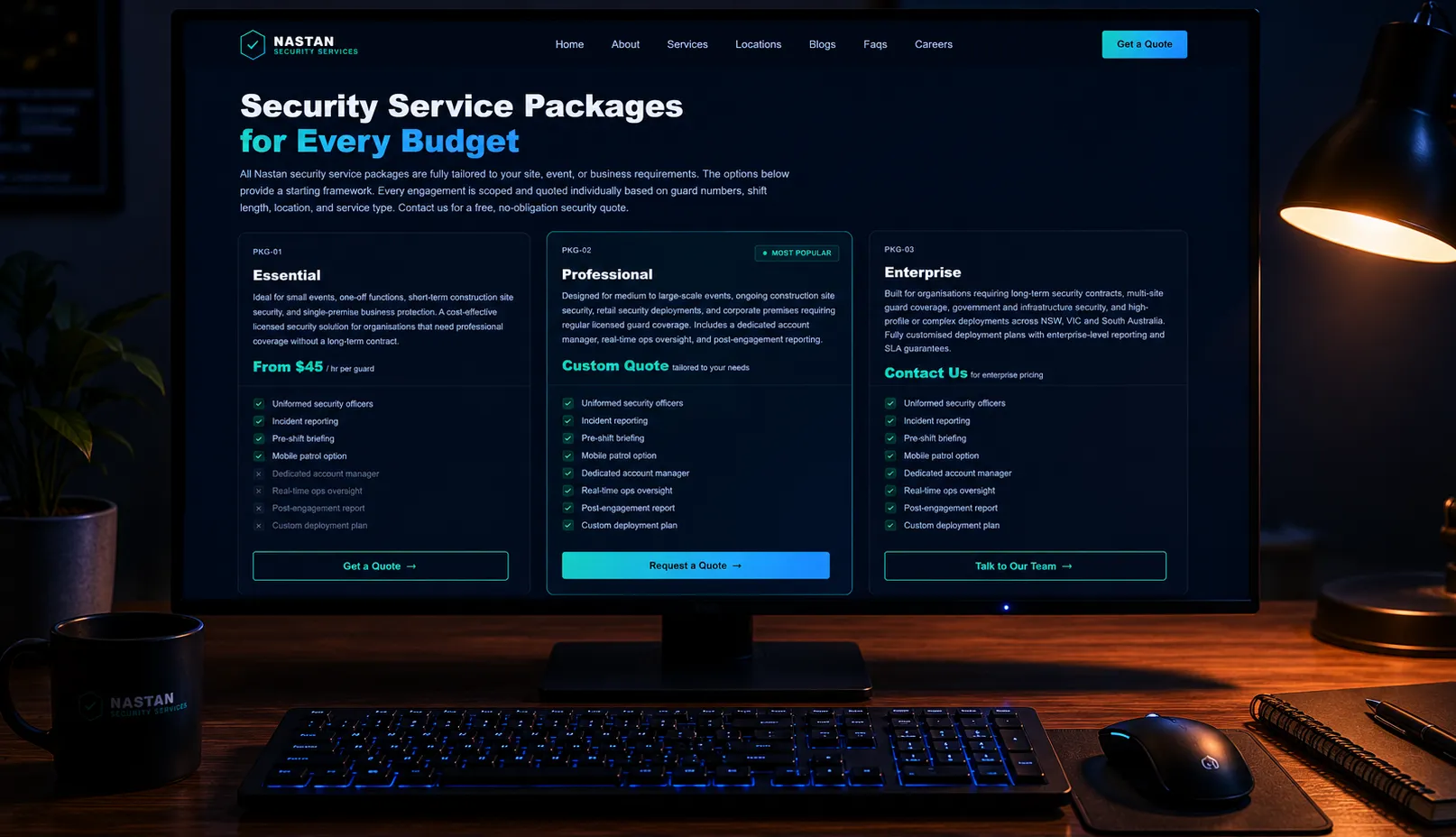 Nastan Security Services screenshot 2