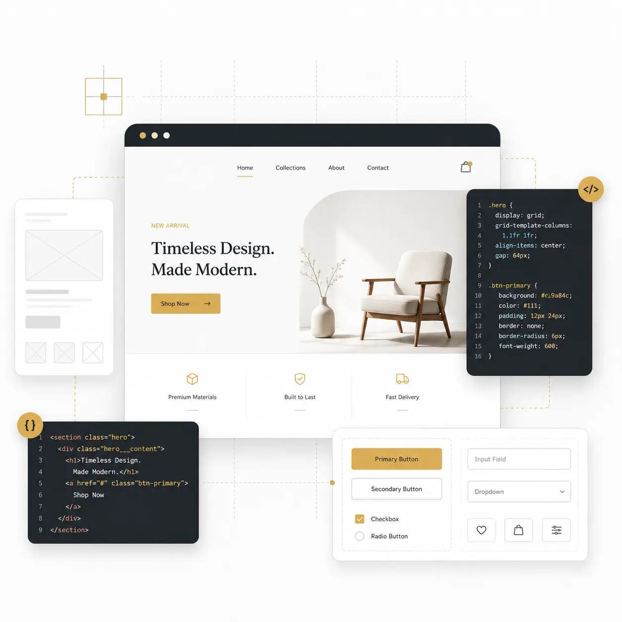 Frontend Development - example work