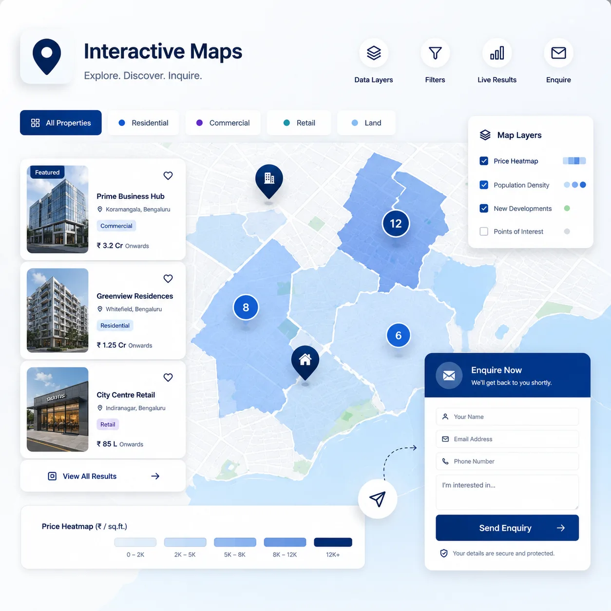 Interactive Maps preview