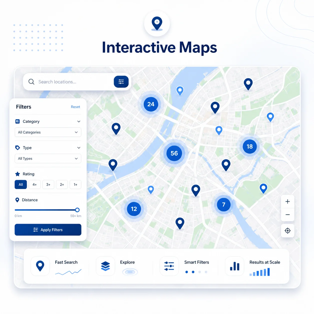 Interactive Maps process